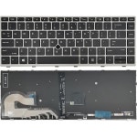 HP 엘리트북 840 G5 G6 ，846 ， 745 Z북 14U G6용 노트북 교체 키보드 백라이트 포인터 미국 레이아웃 PN L11307-001 L14378-001... 