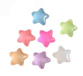 형광 별모양 수지 액세서리 수제 DIY 소재 7가지 색상 : 제이원트레이드