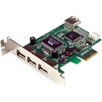 PCI확장 카드 어댑터 포트 변환 StarTech.com 4포트 PCI 익스프레스 로우 프로파일 고속 USB : 양평쇼퍼