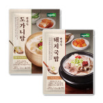 한가득 돼지국밥/도가니탕 (600g/1팩) : 원더랜드커머스