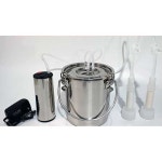 소형 축사 목축업 수동 소 편두 채유기 젖소 목장 스테인리스 전기 더블 헤드 3kg 양 : 유연 글로벌