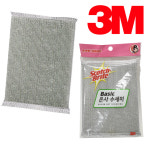 3M 베이직 은사 수세미 140x185mm 1개입 설거지 주방수세미 : 에스몰유통
