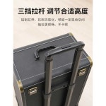 네일아트캐리어 메이크업 전문가 화장품박스 출장 블랙 2단 직각 2브레이크 : 더만족스토어