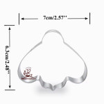 식빵틀 거미 병아리 오리 꿀벌 백조 동물 스테인레스 스틸 쿠키 커터 비스킷 금형 금속 퐁당 케이크 장식 도구 1 개 : 호오쇼핑