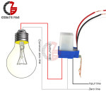 220 v 12 24 스위치 자동 켜짐 꺼짐 photocell 가로등 제어 photoswitch 센서 : 선경스타일