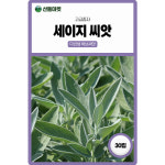 산들마켓 세이지 허브 씨앗 30립 잎을 말려 약용으로 사용 하고 식용 가능한 샐비어 다년생 허브씨 종자 : 산들마켓샵