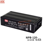 MEAN WELL 컴세트트 사이즈 와이드 출력 범위 리튬 배터리 충전기 NPB-120-1R NPB-120-24XLR NPB-120-48XLR TB AD1 120W : 하나도스