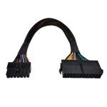 ZLKSKER GPU 컴퓨터 부품 케이블 Lenovo IBM Dell A75 B75 Q75 77용 슬리브 12인치 18AWG ATX PSU 메인 전원 어댑터 코드가 있는 ZLK... 