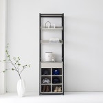 좁은방 소품장 진열장 피규어 찻잔 600 신발장 현관 에어프라이어 홈카페장 수납장 가전제품 : 메종클리닉