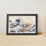 일본 직배송 Pintoo H3181 1000피스 플라스틱 지그소 퍼즐 NyangsongiGod Nyan River 15.0 x 23.2인치 38 59cm 성인에게는 어려움 조... 
