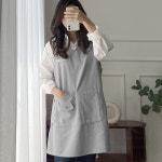 한스갤러리 원피스 보육 교사 어린이집 앞치마 모던 앞치마 FREE : 한스갤러리