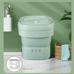 접이식 미니 세탁기 원룸 고시원 7l15B 그린 세탁+탈수+배수 : DOOBOK2