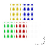 하트 스티커 데코레이션 다이어리 꾸미기 문구 팬시 아트 디자인 포장 선물 장식 컬렉션 스 : 더오라문구