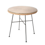 HFM05F 야외 원형테이블 유리테이블 : 히트가구