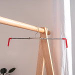 MAWA 마와 논슬립 바지 치마 걸이 로핏37 레드, 1개 : 마와한국공식수입원