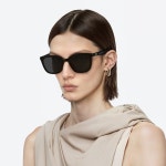 젠틀몬스터 선글라스 피노 PINO 01 빅사이즈 사각 뿔테 자외선차단 남자 여자선글라스 : 핫선글라스