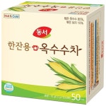 (무배/빠른출고) 동서 한잔용 옥수수차 1.5g x 50T 보리차 티백 식수용 : 쏘투스토리