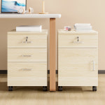 서랍장 열쇠 정리함 선반 서랍식 3단 잠금장치 스탠드 갈고리 옷장안서랍장 0mm 1 [원활한 가이드]A타입 백류나무 : 원템마켓