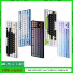MCHOSE 기계식 키보드 무선 맞춤형 CNC 알루미늄 핫 스왑 8000mah 개스킷 HIFI 스위치 동적 RGB 2.1KG BT 2.4G GX87 : 애드렛쿠쉐