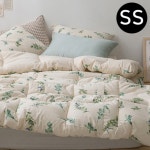 해피니 내추럴 광목 순면 이불 베개커버세트 슈퍼싱글 SS (베이지) (베개솜 별매) : 바이올렛 하우스