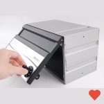 인테리어소품 아파트 우편함 모던 상가 다세대 블랙 : 제갈마트
