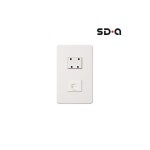 신동아ES 리젠 전화 4P+인터넷 8P 1구 : 천마유통506