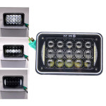 켄워스 화물선용 LED 헤드라이트 피터빌트 올드스모빌 커클래스용 48W 4x6 인치 H4651 H4652 H4656 H4666 H6545 1 개 : 도완이커머스