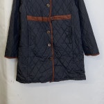 ZAAL 잘 누빔 롱 자켓 | S 권장 네이비 A10 5-0218-025 : Warmblack