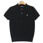 라파클럽 여성 카라티 반팔 여름 니트 스웨터 : 주식회사 라파클럽