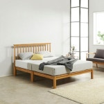고무나무 원목 침대 프레임 퀸사이즈 평상형 통깔판 Q : 디어마이프렌즈1