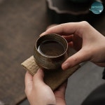 작은찻잔 중국다도 80ML 일본스타일 미니컵 클래식한 : 낄리아니