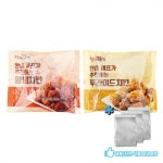 한끼의품격 한품 셰프가 추천하는 후라이드 치킨 200g + 양념 치킨 200g (냉동) 1세트 : AaaH