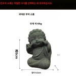 부처상 미니 불상 불교상 아미타불 비로자나불 약사여래불 석판 회색 Q버전 연꽃 h0210 : WITH YOU SUN