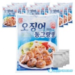 한성기업 오징어동그랑땡 (냉동) 1kg × 10개 : AaaH