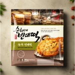 피코크 순희네 빈대떡 녹두 400g 3팩 녹두전 냉동 전 부침개 간편식 간단 안주 : e-fun한세상