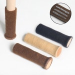 니트 책상 의자발커버 책상다리커버 소음방지 의자다리 다리커버 책상다리 바닥패드 의자다리커버 4P : 노랑노랑망고