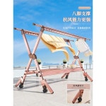 튼튼한 이불 빨래건조대 접이식 실내 건조대 이동식 빨래 스탠드 : BLEUCIEL