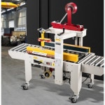 제함기 자동 컨베이어 봉함기 박스테이핑기 상자 pp밴드 : 차이나판다01