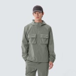 [스노우피크 어패럴] 루트 아웃 포켓 바람막이 Light Khaki (S25MMRWB60) : 스노우피크 어패럴