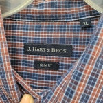 BROS 유럽수입 셔츠 남 105 J3292 : 스카이빈티지