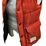 HANGTEN KOREA패딩 조끼 여 Small J3299 : 스카이빈티지