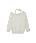 레스트앤레크레이션 ONE-SHOULDER KNIT TOP - IVORY RR251KT002IVF : 버베나월드