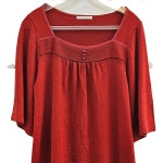 ELLE PLANETE JAPAN 블라우스 여 66 J3305 : 스카이빈티지