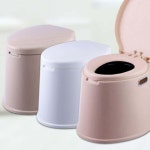 이동형 간이화장실 실내외겸용 비상용 캠핑용 간편설치 청소용이 노인용 야외화장실 : 살림공작소