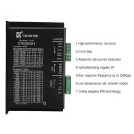 CWD860H 마이크로스텝 드라이버 Nema34 스텝퍼 모터 컨트롤러용 2 상 스텝 0-7.2A 60-110vdc 40-80vac : 현진6