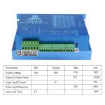JMC 폐쇄 루프 스텝퍼 서보 드라이버 CNC 조각기 키트용 2 상 2HSS86H 30-75VAC 30-110VDC NEMA34 모터 86J1880EC-1000 12N.M : 현진6