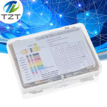 탄소 필름 저항기 모듬 키트 세트 1/8W 5 640 개 64 값 1R - 10MR 0.125W : 현진32
