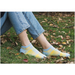 여자 스니커즈 파스텔 컬러 체크 면 예쁜 발목양말 N112 : 에이블탑