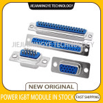 솔더 와이어 DB9 헤드 블루 접착제 직렬 포트 소켓 DB-15 25/37 수 암 RS232 커넥터 COM DB15 DB25 DB37 : 현진12