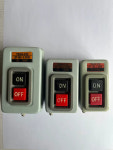 푸시 단추 전원 스위치 3 상 제어 시작 AC 380V 10A 15A 30A 3P 1.5 2.2 3.7KW TBSN-310 TBSN-315 TBSN-330 : 현진17